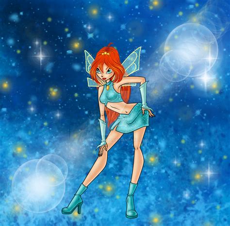 Magic winx with blooming abilities